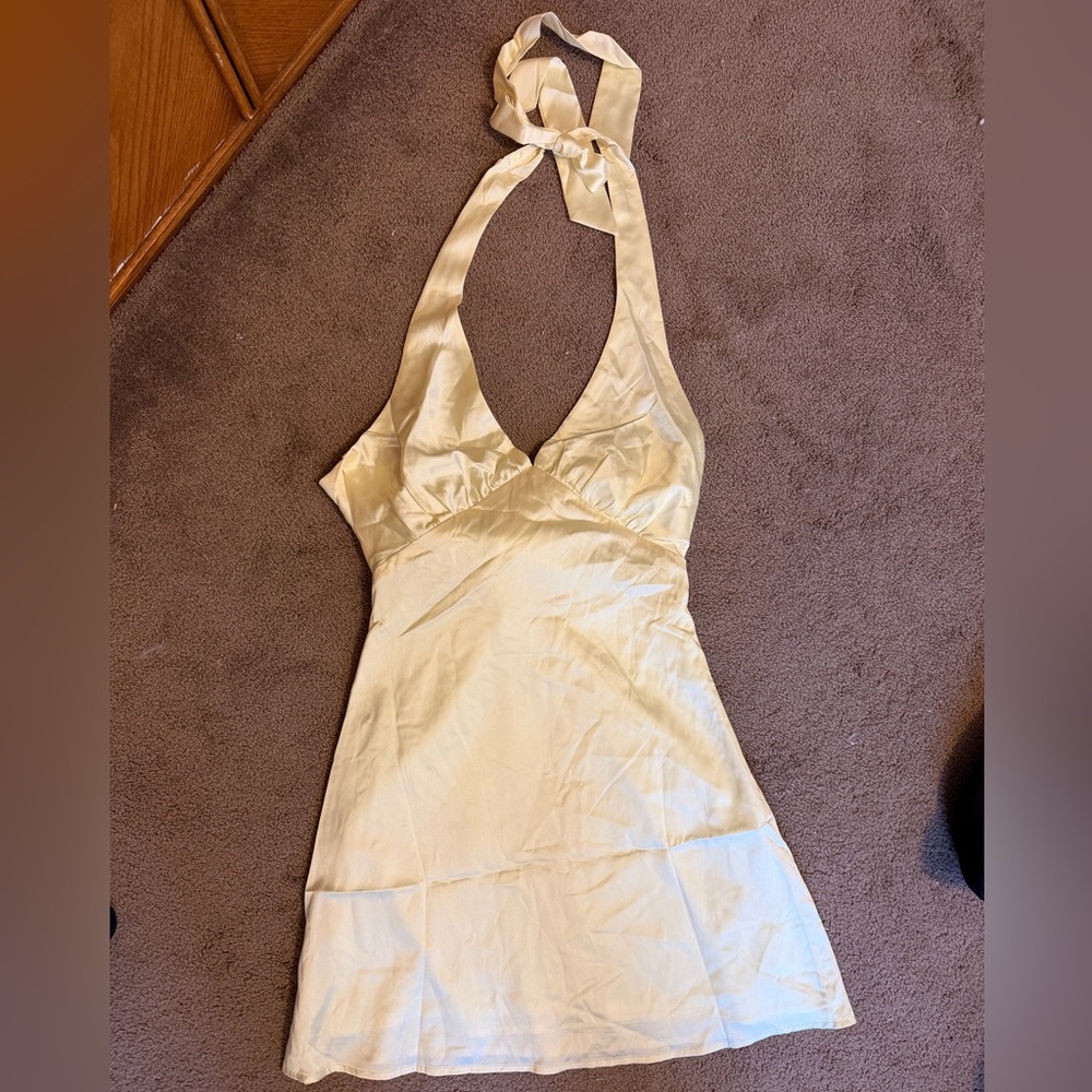 Peppermayo Soft Yellow Dress